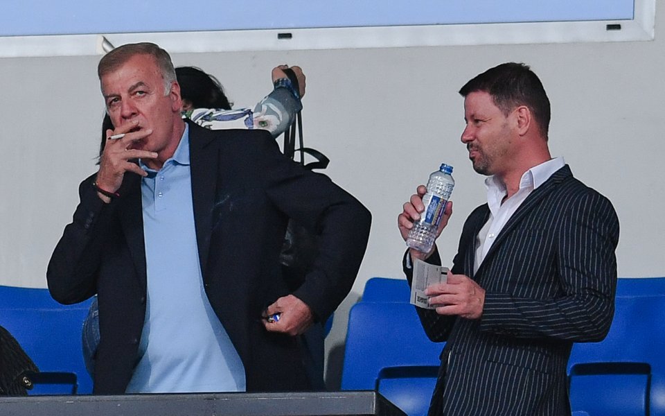 Мажоритарният собственик на Левски Наско Сираков сподели след загубата от