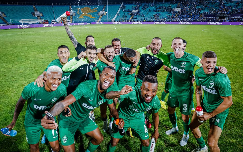 Лудогорец вдигна трофея от Суперкупата на България, 01.09.2022 г.