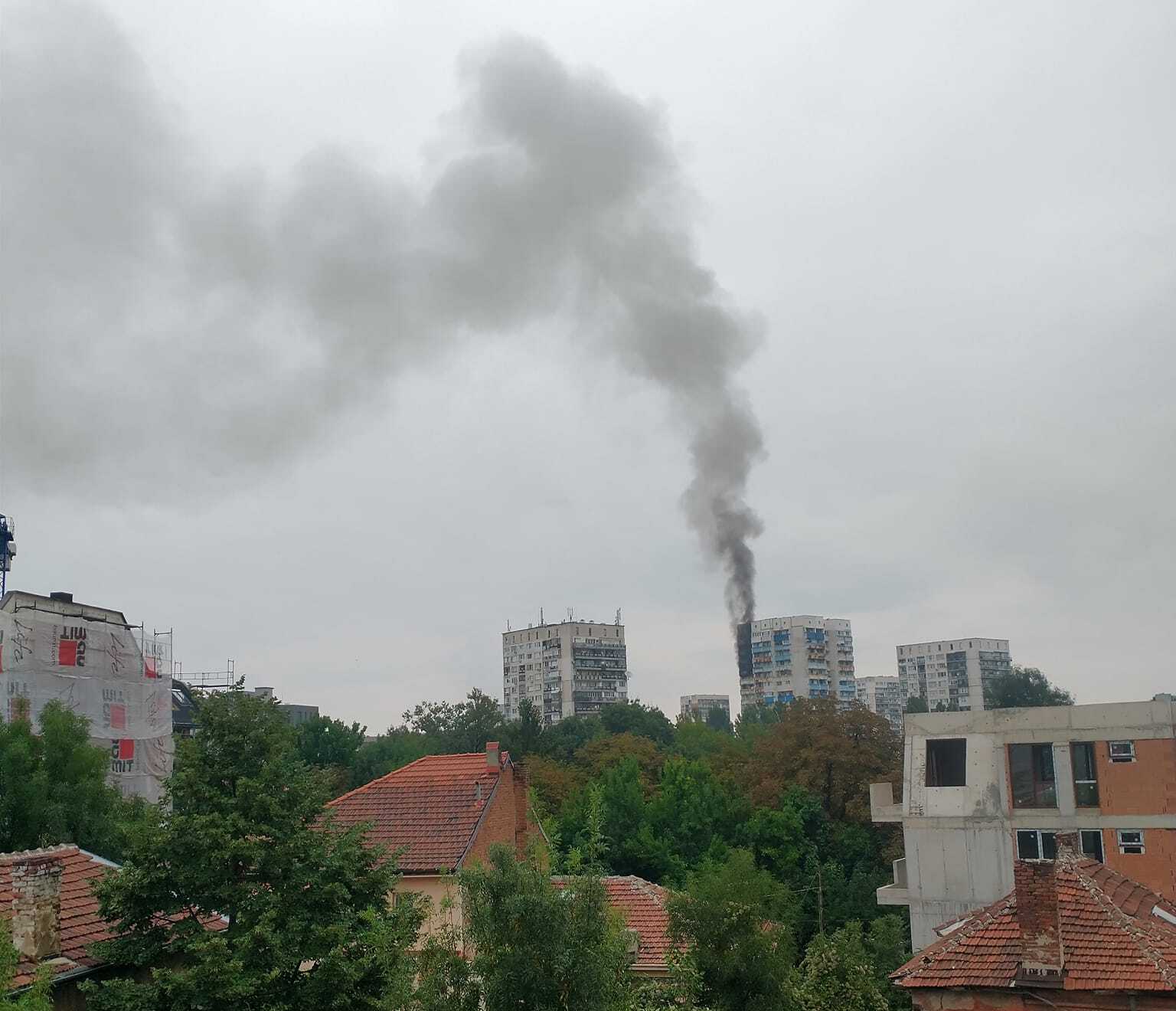 пожар Толстой