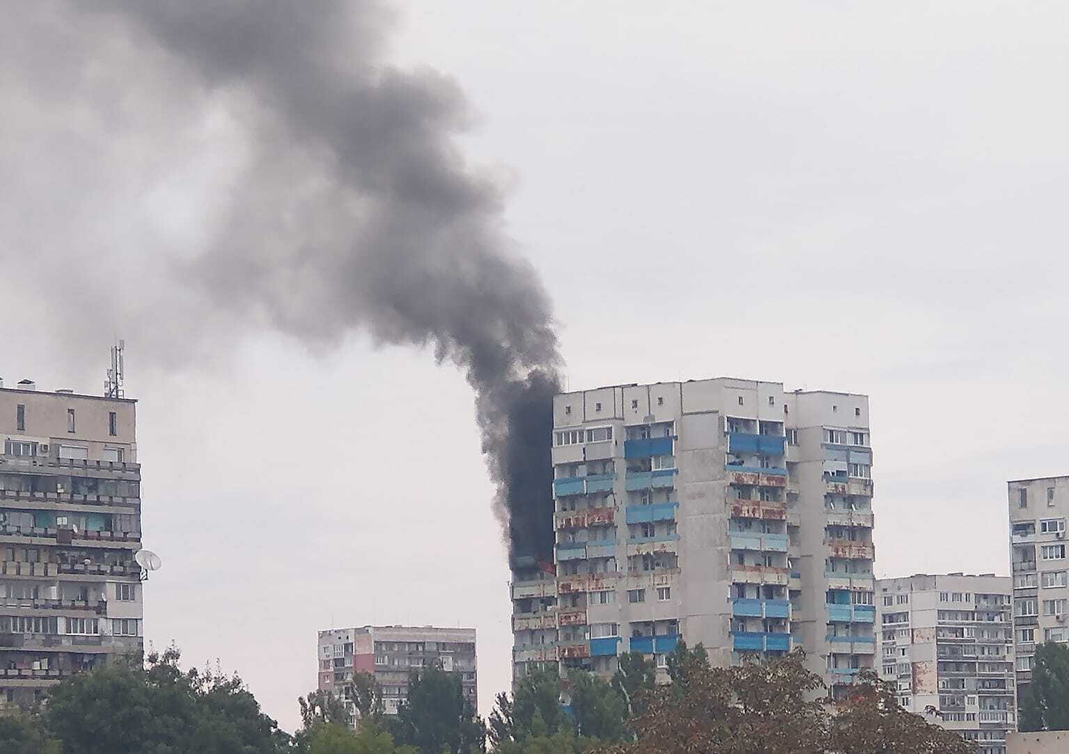 пожар Толстой