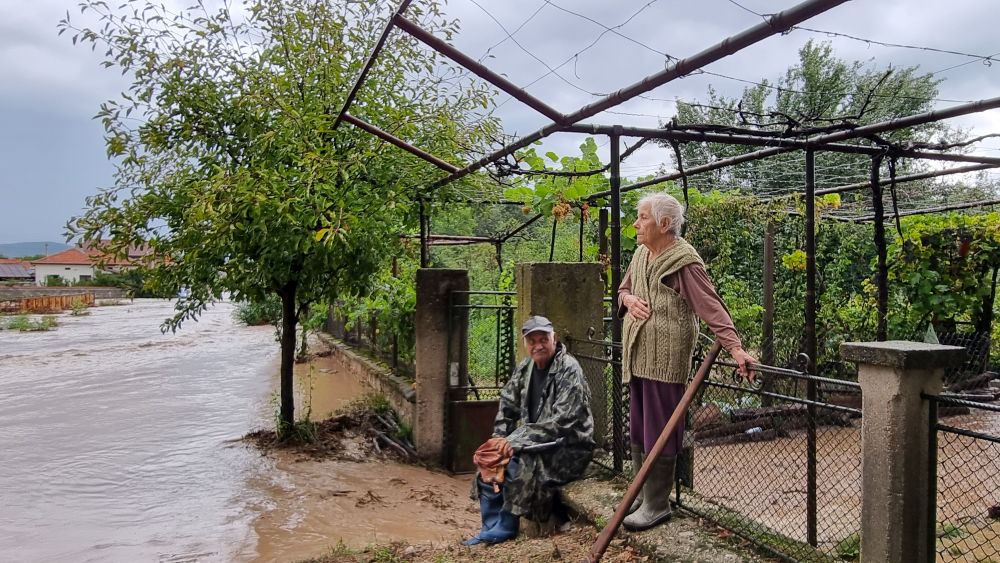 Наводнение в село Каравелово 