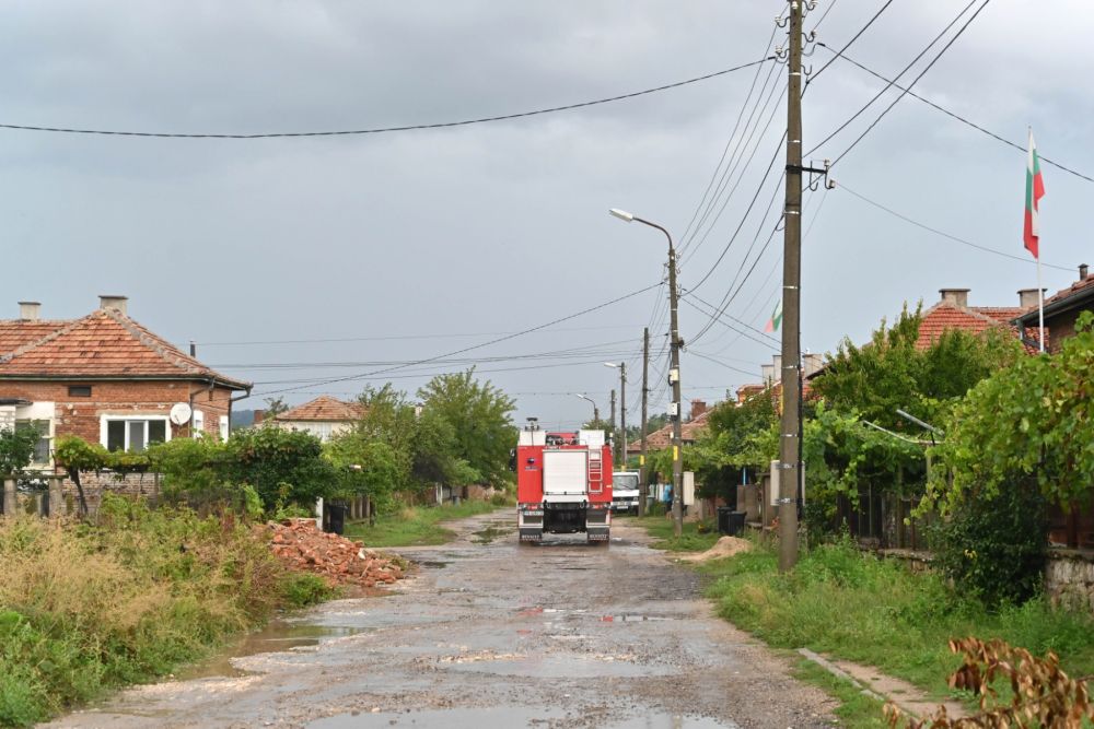 Наводнение в село Каравелово 