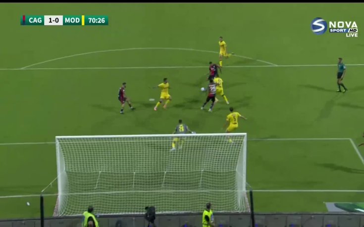 Каляри - Модена 1:0 /репортаж/