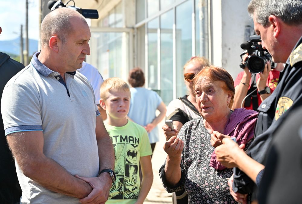 Румен Радев в Карловско