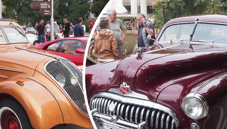 ретро коли - КЛАСИКА В ЖАНРА: Ретро коли окупираха Варна