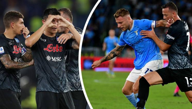 Серия А - Наполи направи обрат срещу Лацио, води в класирането на Серия А