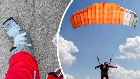 скок парашут