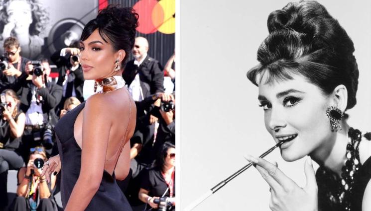 Джорджина Родригес - Сравниха половинката на Кристиано Роналдо с легендарната холивудска актриса Одри Хепбърн (СНИМКИ)