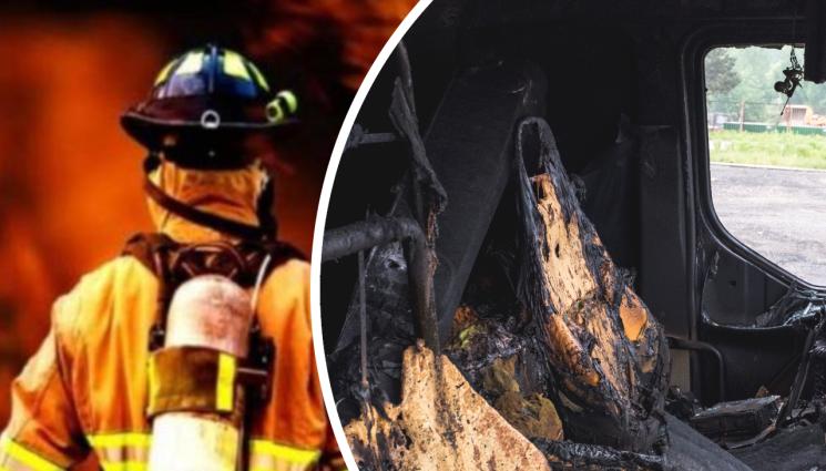 пожарникар камион - КОШМАР: Пламна автобус с пътници