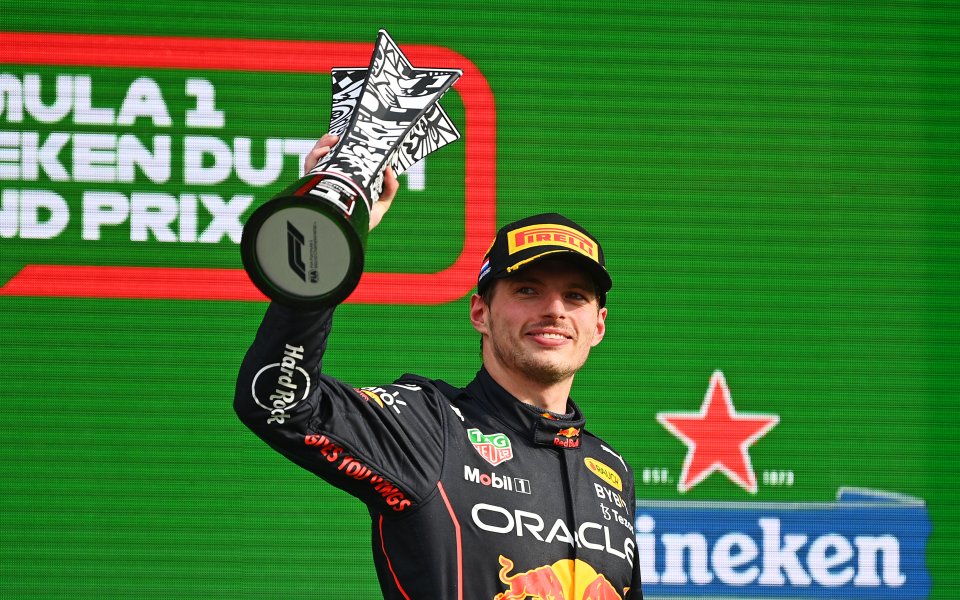 Световният шампион във Формула 1 - Макс Ферстапен, беше щастлив,