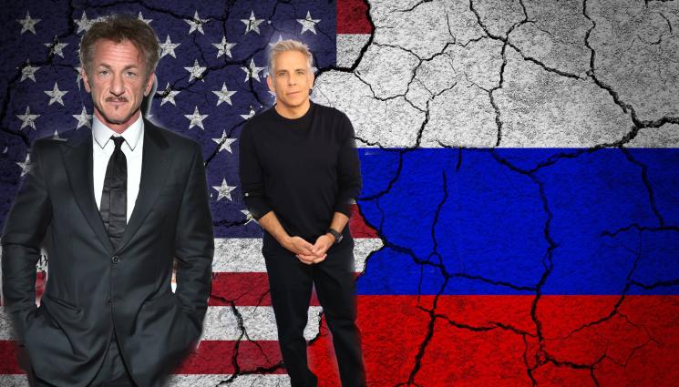 Столър и Пен - Русия налага санкции на Бен Стилър и Шон Пен