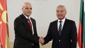 Служебният министър председател на България Гълъб Донев проведе среща с македонския