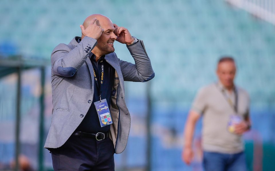 Славко Матич даде ексклузивно интервю след мача между Септември София