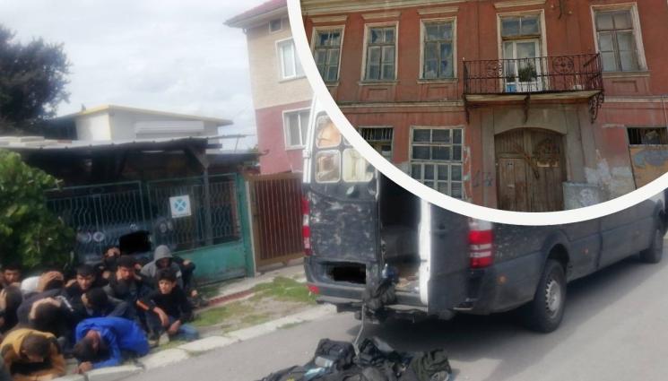 бежанци костинброд - ЕКСКЛУЗИВНО: Бежанците в Костинброд в бус на фирма фантом