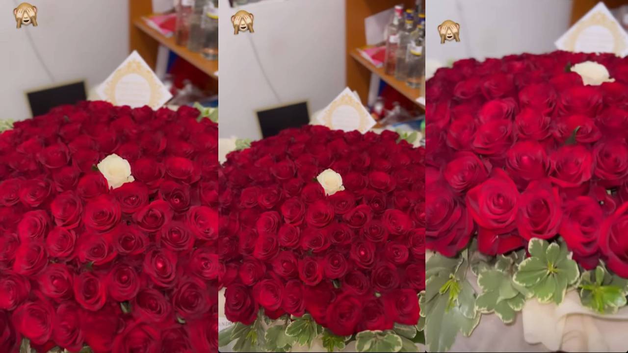 Тита цветя рози