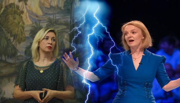 Захарова - ЗАХАРОВА СЕ ИЗГАВРИ С ТРЪС: Избирането й показва кризата на британската демокрация