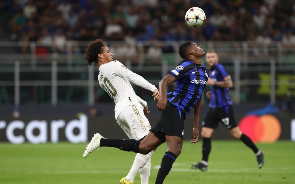 Интер и Байерн Мюнхен играят при 0:2Джузепе Меаца“ в първи