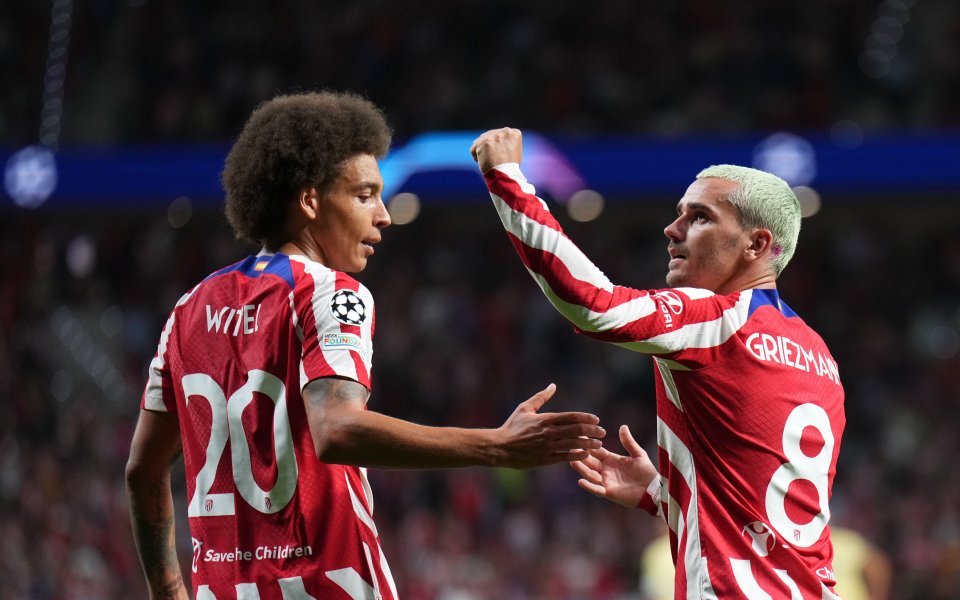 Атлетико Мадрид срази Порто с 2:1 у дома в мач