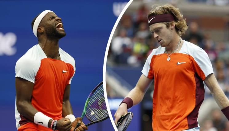 тенис - СЛЕД СКАЛПА НА РАФА НАДА Франсис Тиафо взе и този на Андрей Рубльов