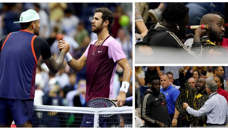 US Open - Фен се подстрига на трибуните на „Артър Аш“, правил го е вече и на мач от НБА