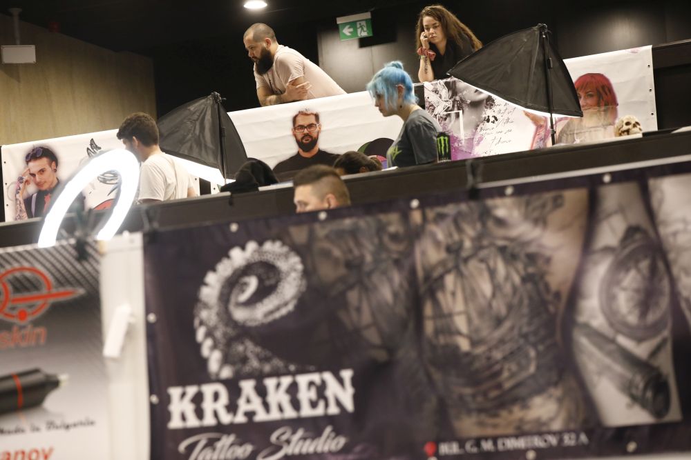 Седмото издание на най-голямото събитие за татуировки у нас Bulgaria tattoo expo бе открито в София. Форумът се провежда в зала №3 на НДК