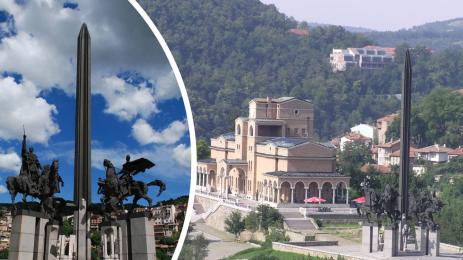 меча от Паметника на Асеневци