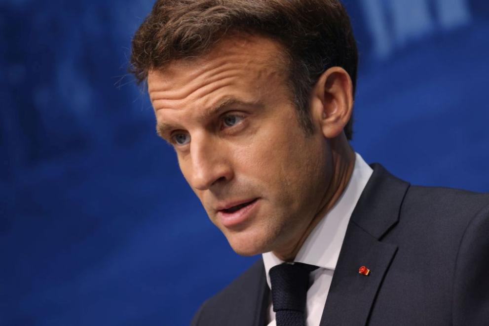 Френският президент Еманюел Макрон призова международната общност да окаже максимален