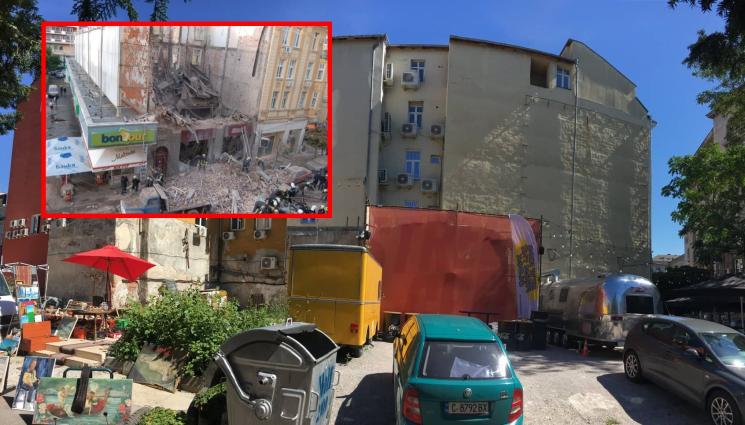 Алабин - Сергии и бургери на мястото на рухналата къща на „Алабин“