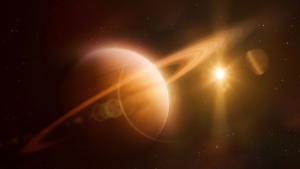 Астрономите са открили нова гигантска екзопланета която обикаля около червено