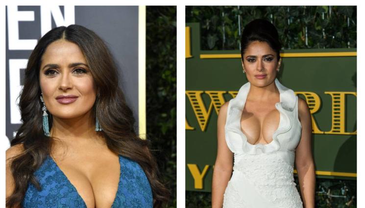 салма - ЗА РАДОСТ И ТЪГА: Възрастта дари Салма Хайек с пищни форми