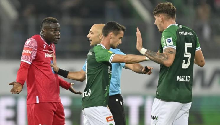 Марио Балотели - Балотели се забърка в скандал и в новия си клуб Сион (ВИДЕО)