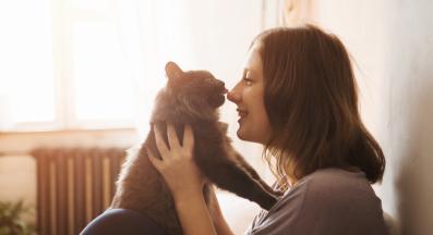 котка и собственик