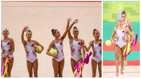 ансамбъл 2 топки 3 ленти