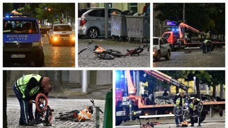 18 годишна блъснала деца с колелета в София