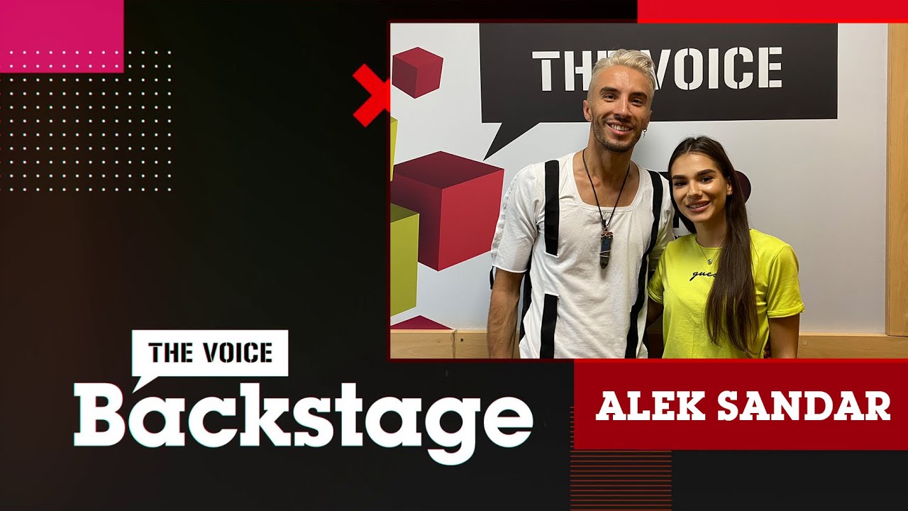 THE VOICE BACKSTAGE: Alek Sandar представя "Please Don't Go Go"
