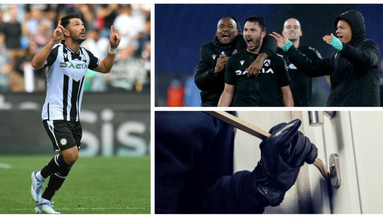 Арслан обир - Задигнаха 12 000 евро от дома на халф от Серия А, докато той играе срещу Интер