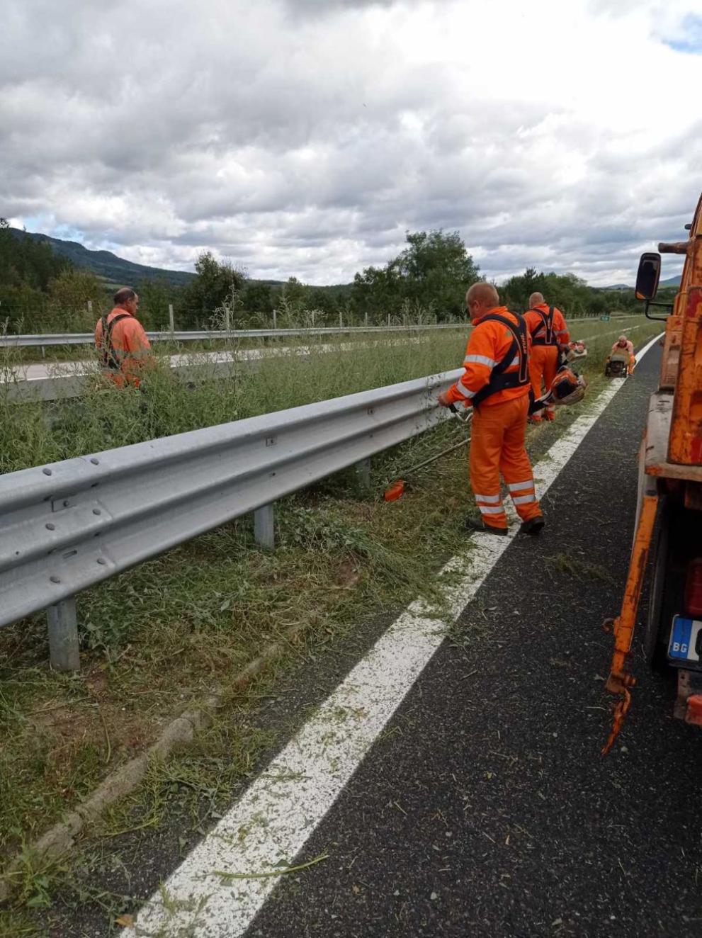 ремонт на Автомагистрала Хемус 