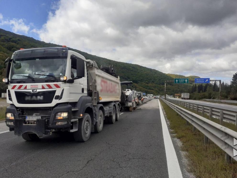  ремонт на Автомагистрала Хемус 