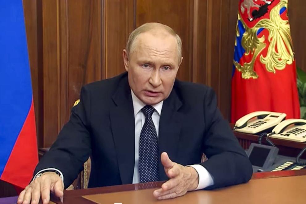 Руският президент Владимир Путин заяви, че представителите на Русия ще