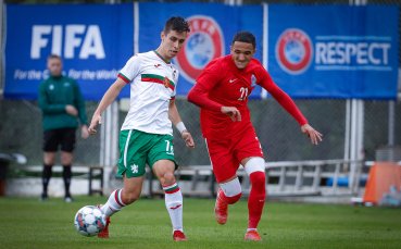 България U19 и Азербайджан U19 играят при 1 0 в квалификация за