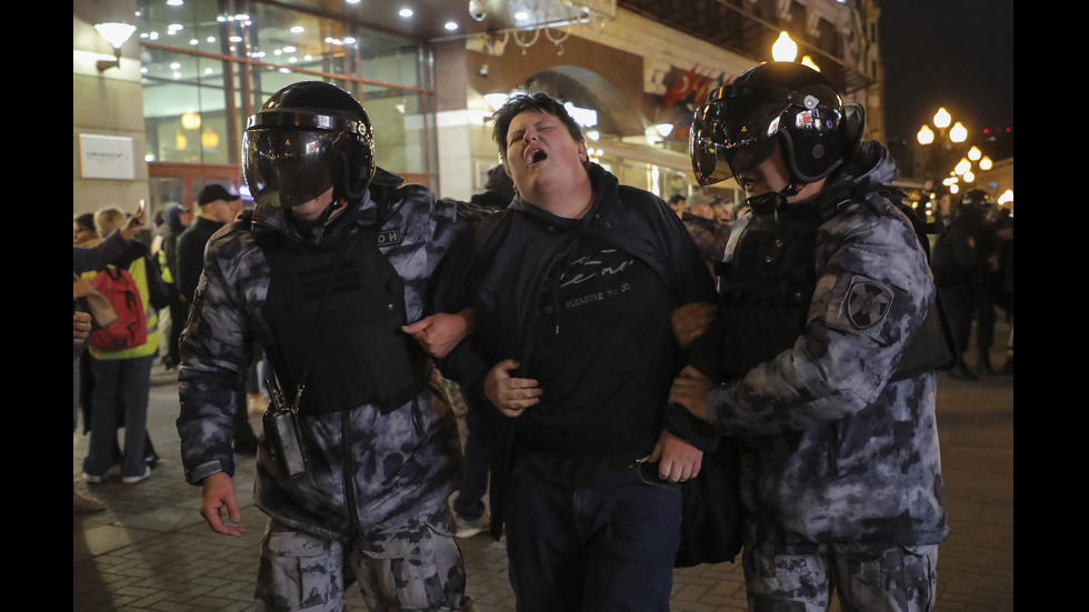 протест Русия