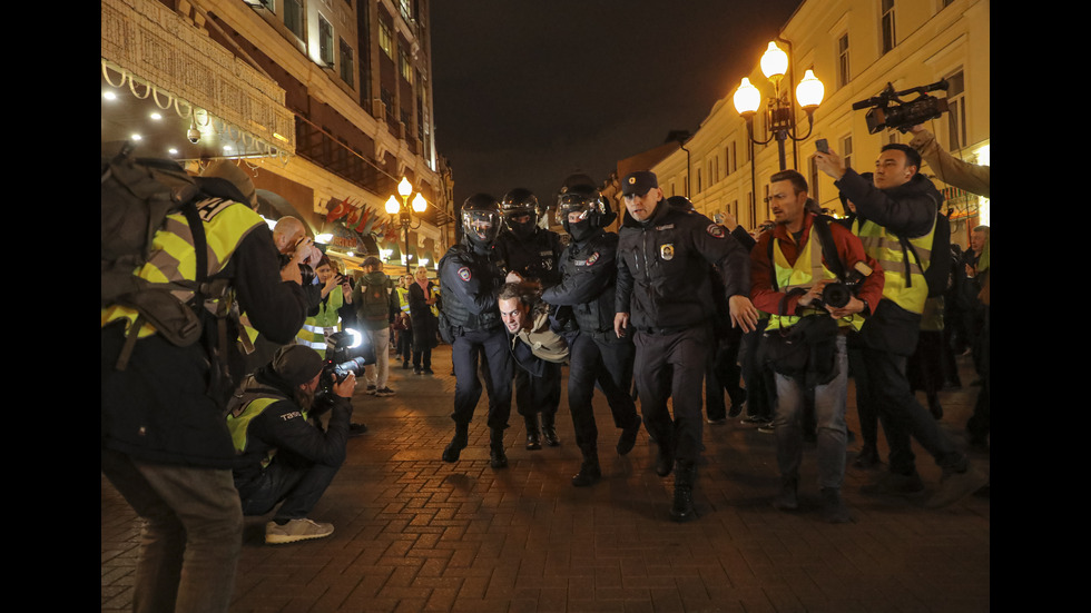 протест Русия