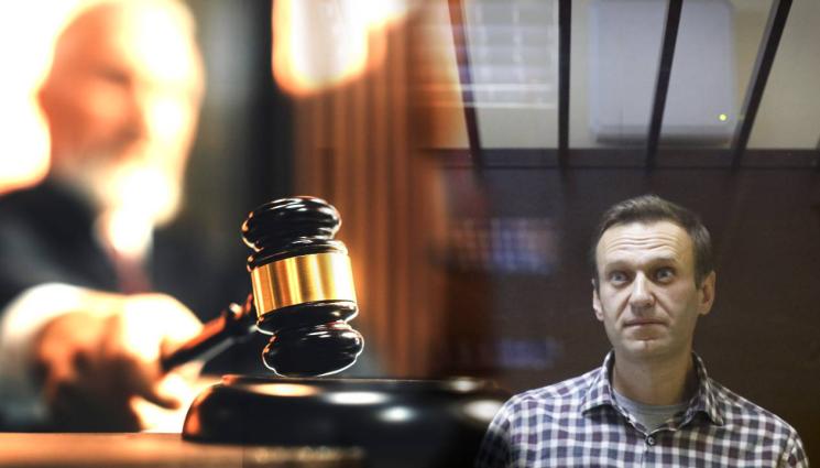 Навални - МЪКИТЕ НЯМАТ КРАЙ: Навални пак на съд, този път заради войната
