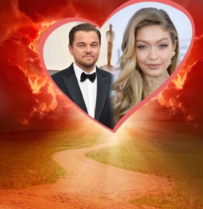 Ди Каприо и Хадид