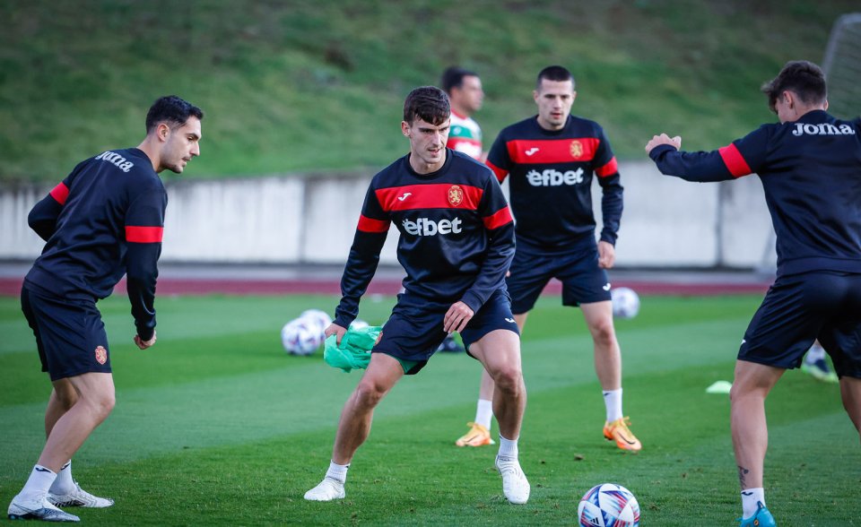 Тренировка на националния отбор преди мача с Гибралтар1