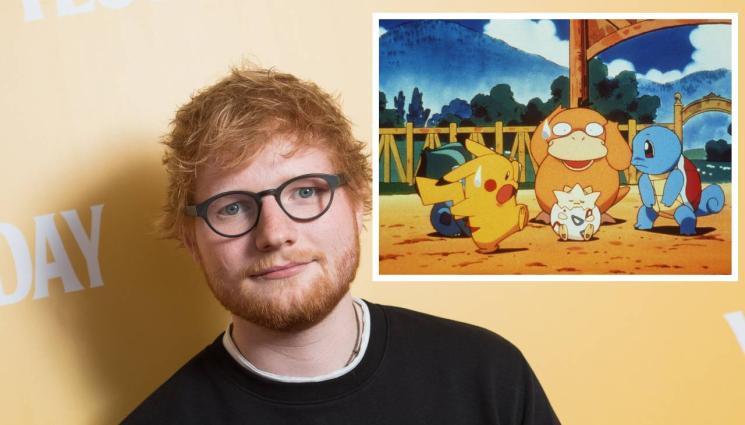 Ед Шийрън - Ед Шийрън посвети песен на Покемон