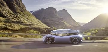 <p>Volkswagen Gen.Travel e концепция за напълно автономен автомобил.</p>