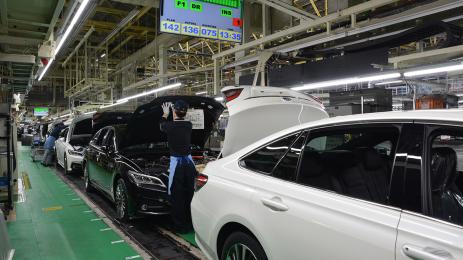 Toyota завод поточна линия