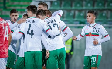 Националният отбор на България играе при резултат 2 1 срещу Гибралтар