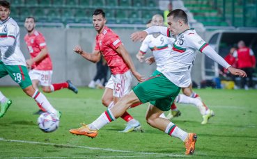 Нападателят на България Марин Петков дебютира с гол при успеха